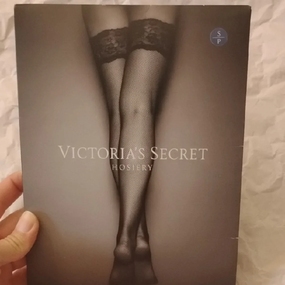 Victoria's Secret Blue Lace Hosiery